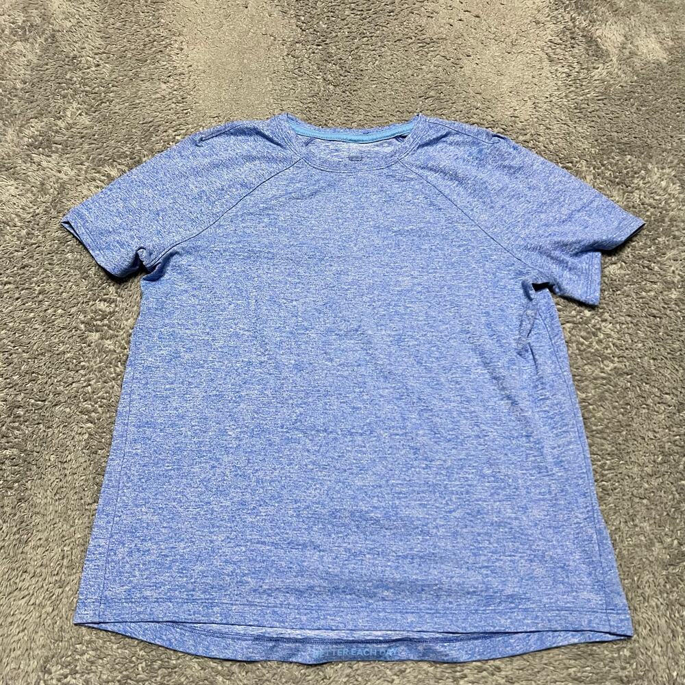 Lululemon Shirt Womens Medium ? Blue Short Sleeve Crew Performance